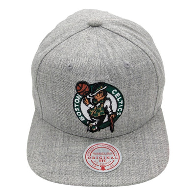 Gorra Mitchell & Ness Nba Celtics Gris Snapback 2023 16