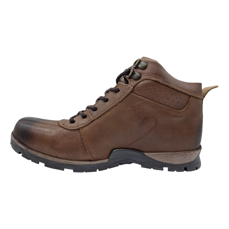 Bota Hombre Jeep 10427 Casual Urbana Piel Cafe