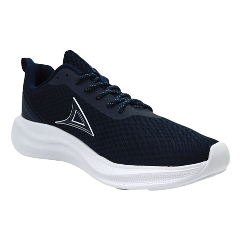 Tenis Running Hombre Caballero Pirma 8019 Marino Blanco Originales Entrenamiento Talla 25 A 29.5 Cm