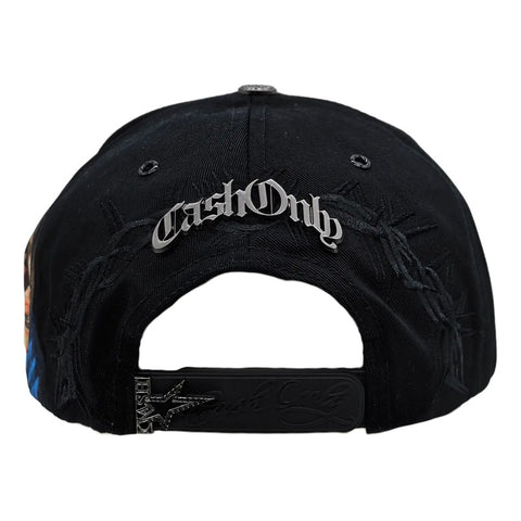 Gorra Cash Only Saint Money Negro Snapback 043