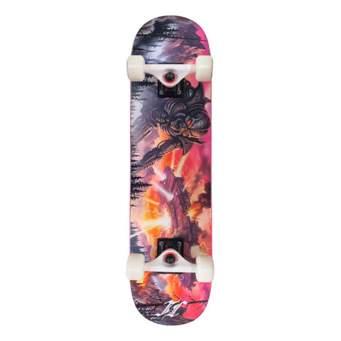 Patineta Antifashion Monster Invasion Profesional Unisex