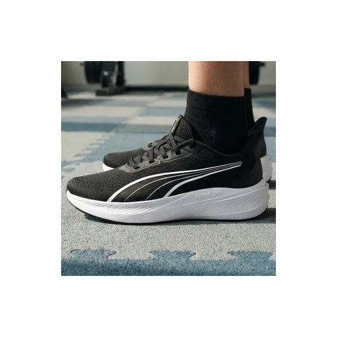 Tenis Puma Dasher Lite Running Negro Blanco 313795 01 Dama