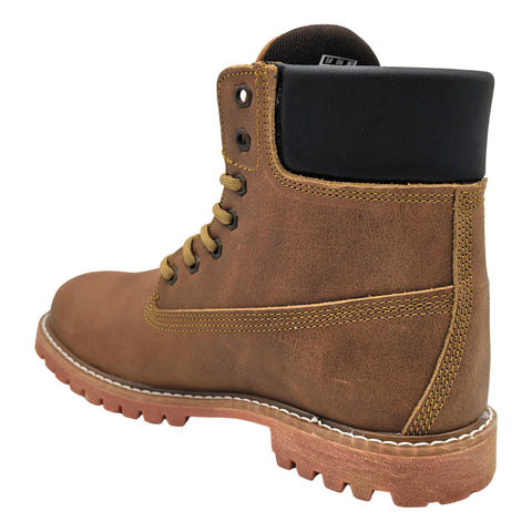Botas Caribu Piel Hombre Tactica Montaña Trabajo Casual 784
