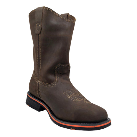 Bota Industrial Establo Modelo 975 De Piel Casquillo Acero