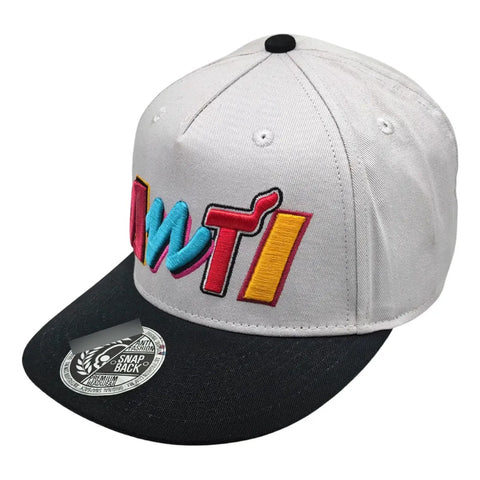 Gorra Antifashion Anti Colores Beige Negro Snapback 004