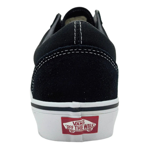 Tenis Vans Old Skool Classic Black/white Hy28 Juvenil Gamuza