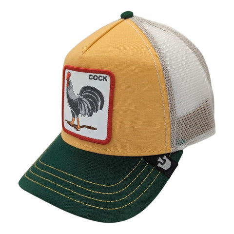 Gorra Goorin Bros The Farm The Cock Yellow Snapback 2023 17