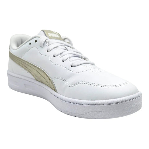 Tenis Puma Court Lally Metallic Whisper Blco 406058 01 Dama Blanco Lisa 5,0 Mx
