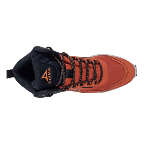 Tenis Pirma 1308 Hombre Naranja Senderismo Negro Outdoor