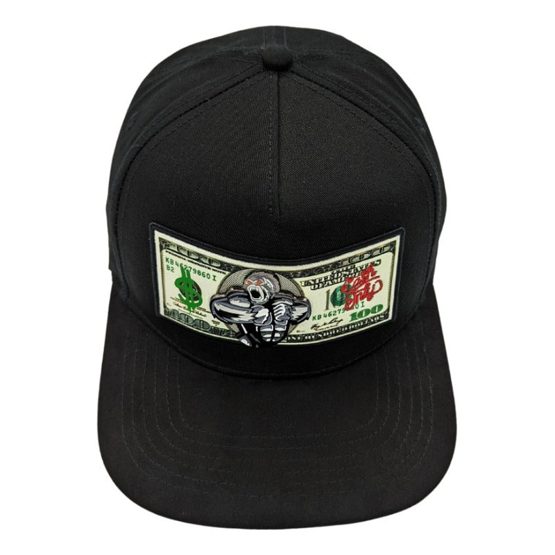 Gorra Cash Only Gorilla Dollar Black Negra Snapback 2023 20