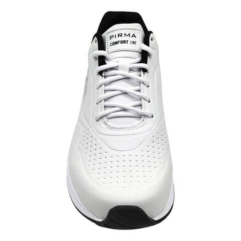 Tenis Pirma Mujer Running Dama Originales Unisex Entrenamiento Blanco Negro 5076 Talla 24, 24.5 Cm