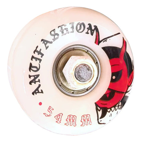 Patineta Antifashion Astro Skull Negro Profesional Unisex
