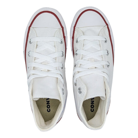 Converse Bota All Star Chuck Para Niño-blanco Originales