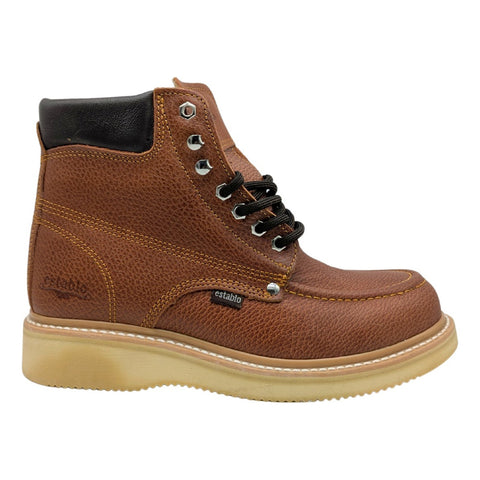 Bota De Trabajo Industrial Establo 513 Piel Miel -hombre