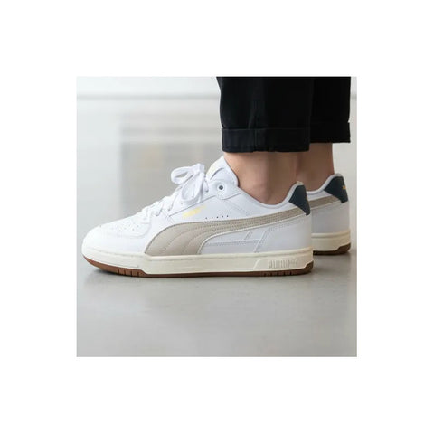 Tenis Puma Caven Iii Retro 406896 03 Juvenil Blanco Casual