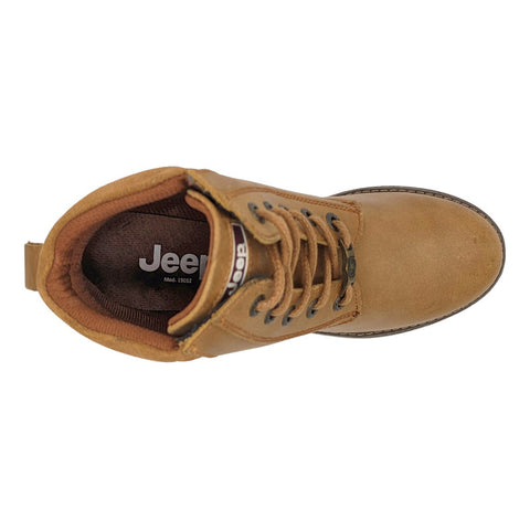 Botas Jeep Mujer Color Miel Piel 19052 Originales