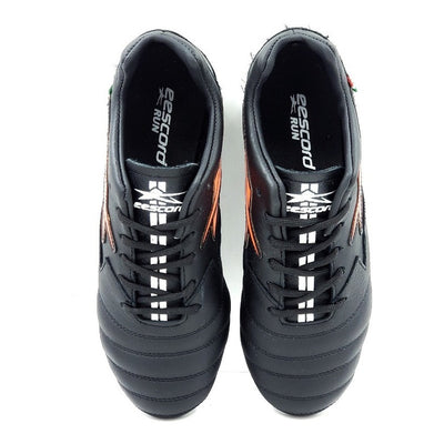 Zapato De Futbol Soccer Para Hombre Eescord 8021 Neg/naranja