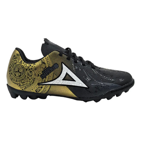Tachones Pirma 3067 Profesional Futbol Turf Niños 18 Al 21.5 Negro 20 Mx