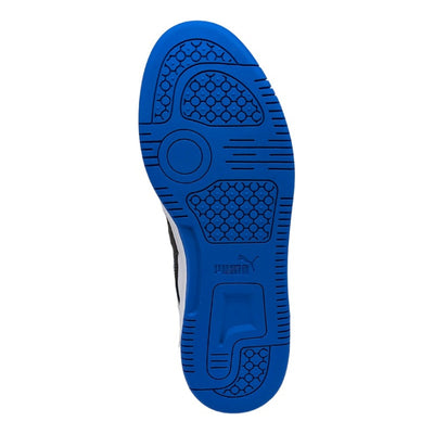 Tenis Puma Rebound V6 Hombre Azul Negro Original 39232610