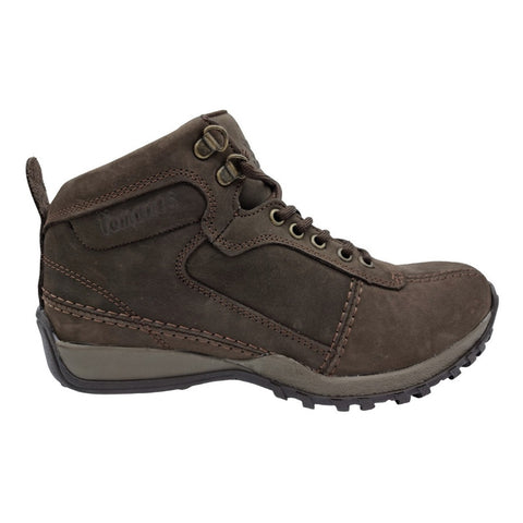 Bota Romanos Hombre Industrial Trabajo Urbana Nobuck Cafe