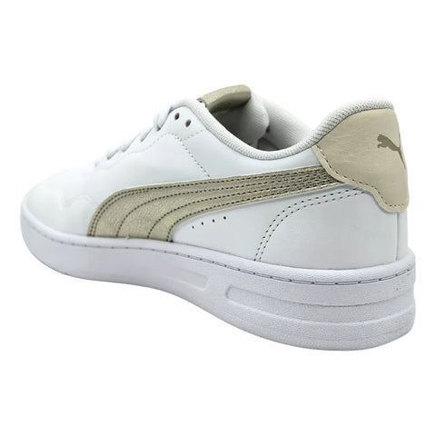 Tenis Puma Court Lally Metallic Whisper Blco 406058 01 Dama