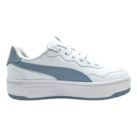 Tenis Pumacourt Lally Skye Blanco Azul Cielo 400368 19 Dama