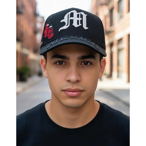 Gorra Cash Only México Box 020 Negro Snapback Unisex Negro Snapback Bordado