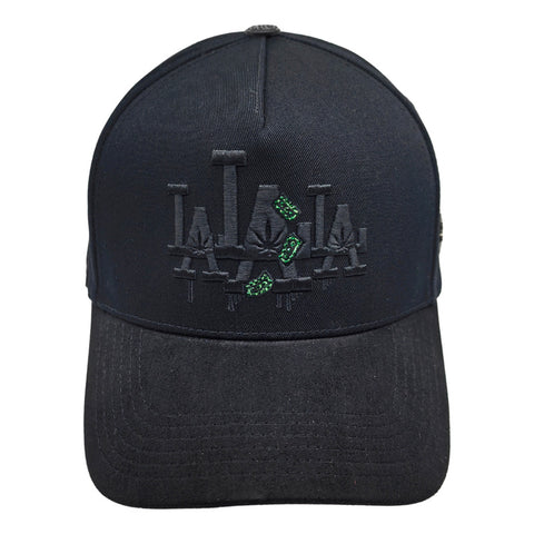 Gorra Cash Only La Money 021 Negro Snapback Unisex