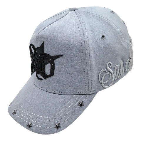 Gorra Cash Only San Diego Azul Cielo Gamuza Snapback 044