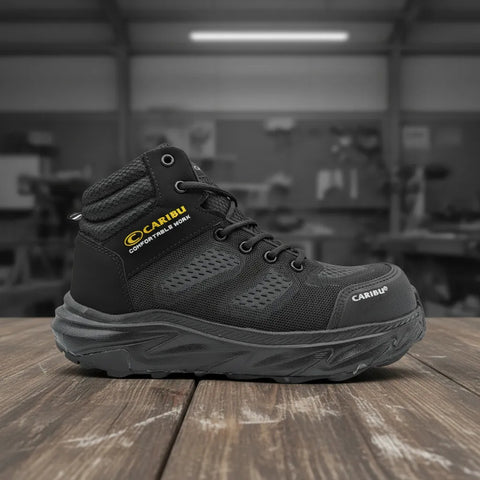 Bota Industrial Certificada Con  Casco Poliamida 977 Caribu
