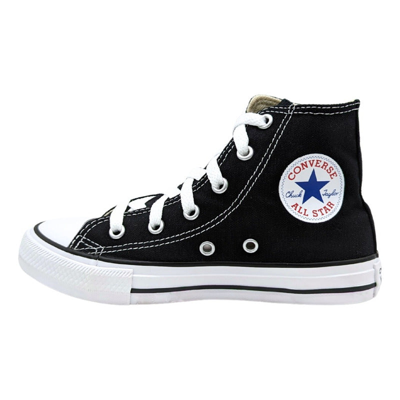 Converse Bota All Star Chuck Para Ninos negro Originales Tenis Sport MX