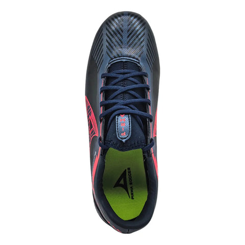 Zapatos Futbol Niños Jr Pirma 3058 Glitchforce Mundial Joven Marino 22.5 Mx