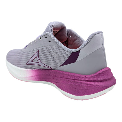 Tenis Running Mujer Pirma 4031 Premium Gris Con Lila