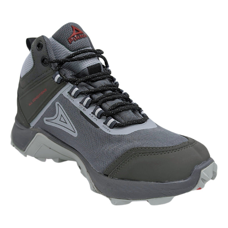 Tenis Pirma Outdoor Juvenil Unisex 1308 Extreme Bota Gris