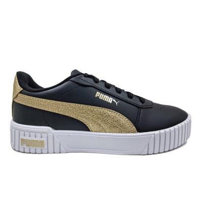 Tenis De Piel Negro Mujer Puma 38762201 Carina 23-25.5 Cm