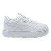 Tenis Puma Karmen Ps Blanco Niñas Casual Caminar Plataforma Moda 388421 01