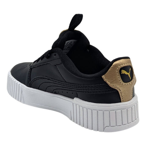 Tenis Puma Carina 2.0 Pop Up Negro-blanco 394424 01 Niña 17 Al 21.5