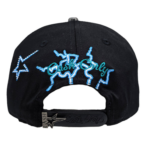 Gorra Cash Only Tumba2 Thunder 016 Negro Snapback Unisex