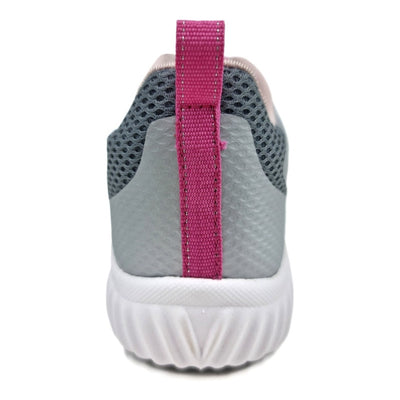 Tenis Para Running Pirma Gris/rosa Niñas 4022 18-21.5 Mx