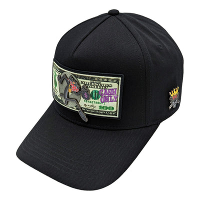 Gorra Cash Only Pantera Gris Money Snapback Negro 2024 111