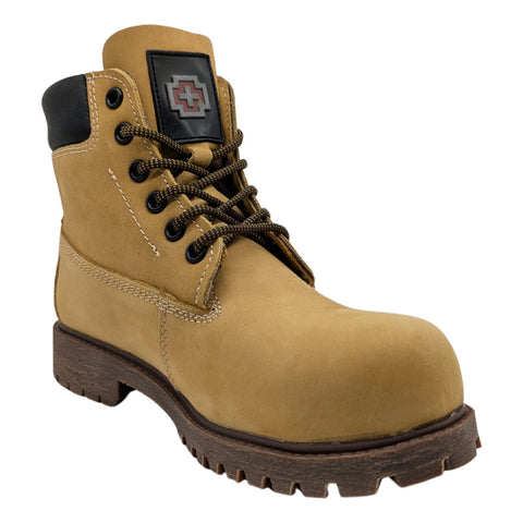 Bota Dama Industrial Trabajo Casquillo Swissbrand 122 Mujer