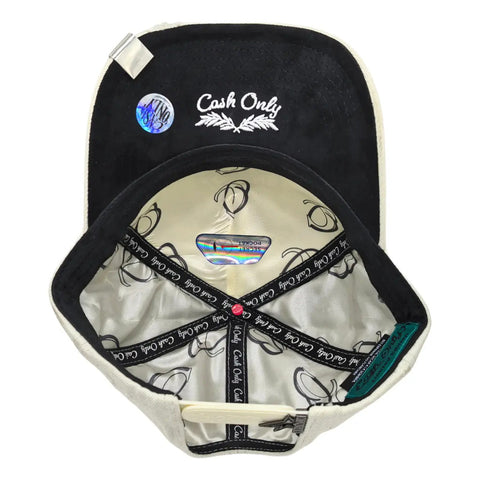 Gorra Cash Only 11-11 Loyalty 015 Hueso Snapback Unisex Hueso Snapback Bordado