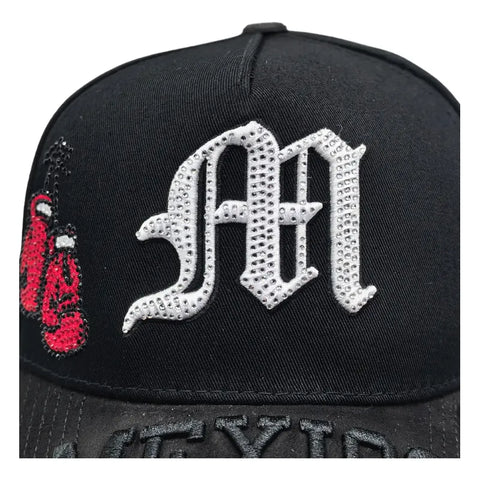Gorra Cash Only México Box 020 Negro Snapback Unisex Negro Snapback Bordado