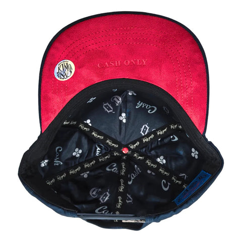 Gorra Cash Only C Flowers Azul Marino Bordado Snapback 048