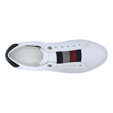 Tenis Para Mujer Tommy Hilfiger Slip Color Blanco 23 26 Mx