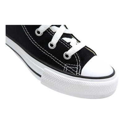 Converse Bota All Star Chuck Para Niños-negro Originales