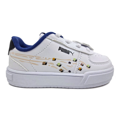 Tenis Niños Puma Caven Small World 12-16 Bco Azul 38617701