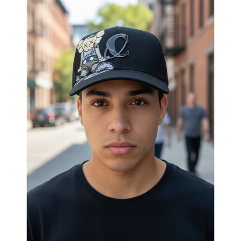 Gorra Cash Only Dope Skull 013 Negro Snapback Unisex