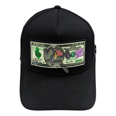 Gorra Cash Only Pantera Gris Money Snapback Negro 2024 111