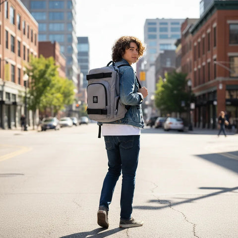 Mochila Core Skate Grey Unisex